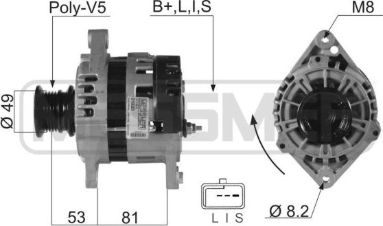 ERA 210025A - Alternator furqanavto.az