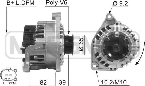 ERA 210076 - Alternator furqanavto.az