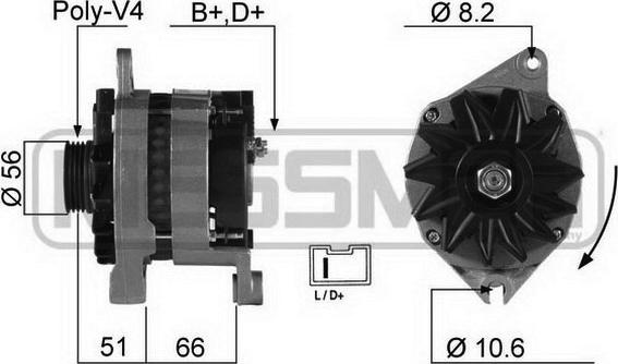 ERA 210073R - Alternator furqanavto.az