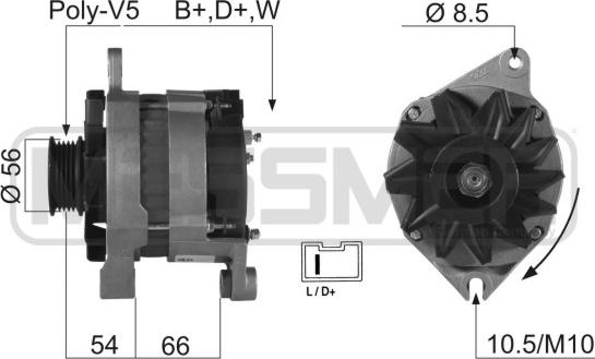 ERA 210197R - Alternator furqanavto.az