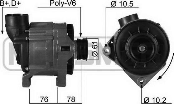 ERA 210144R - Alternator furqanavto.az