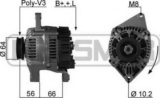 ERA 210146R - Alternator furqanavto.az