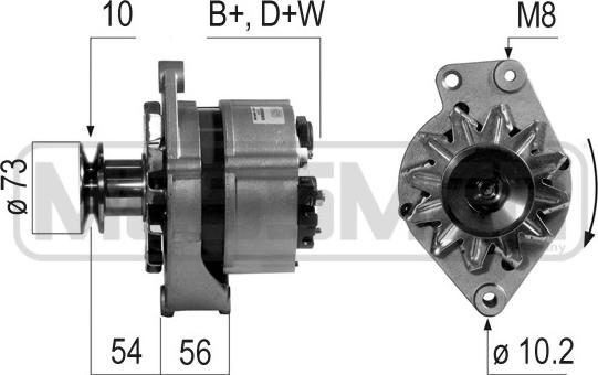 ERA 210141R - Alternator furqanavto.az