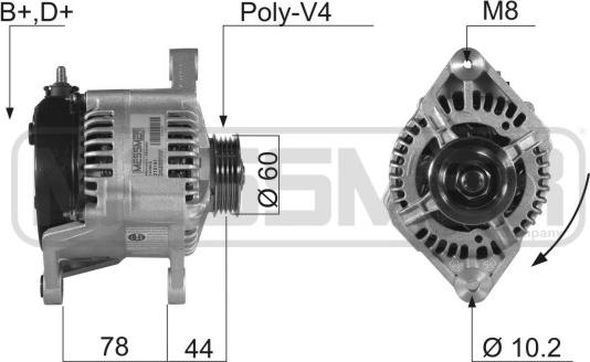 ERA 210151R - Alternator furqanavto.az