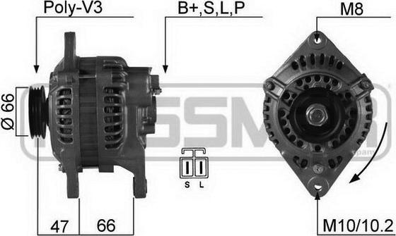 ERA 210158R - Alternator furqanavto.az