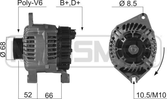 ERA 210169R - Alternator furqanavto.az