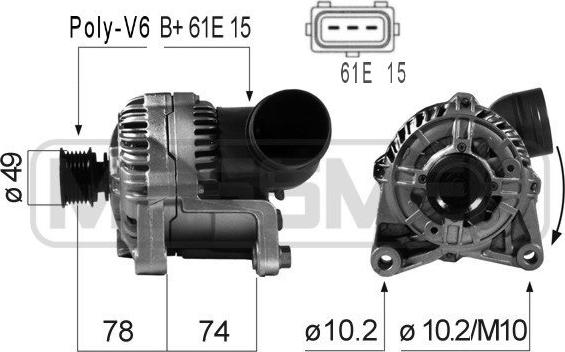 ERA 210164A - Alternator furqanavto.az