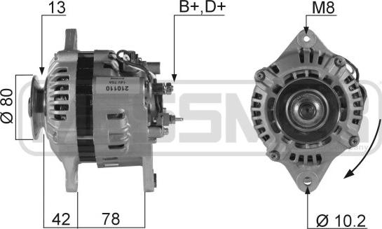 ERA 210110A - Alternator furqanavto.az