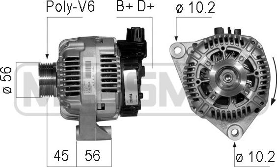 ERA 210184 - Alternator furqanavto.az