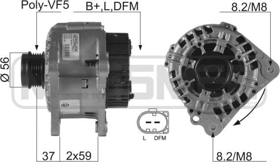 ERA 210134 - Alternator furqanavto.az