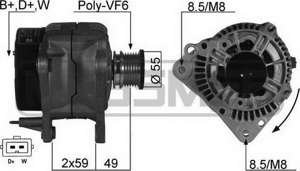 ERA 210125A - Alternator furqanavto.az