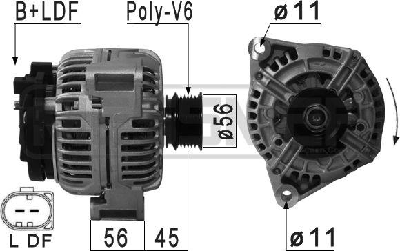 ERA 210891A - Alternator furqanavto.az