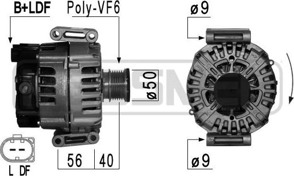 ERA 210897 - Alternator furqanavto.az