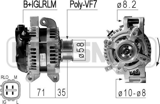 ERA 210842A - Alternator furqanavto.az