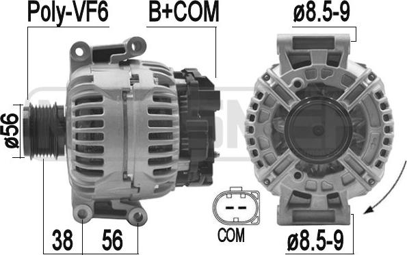 ERA 210850 - Alternator furqanavto.az