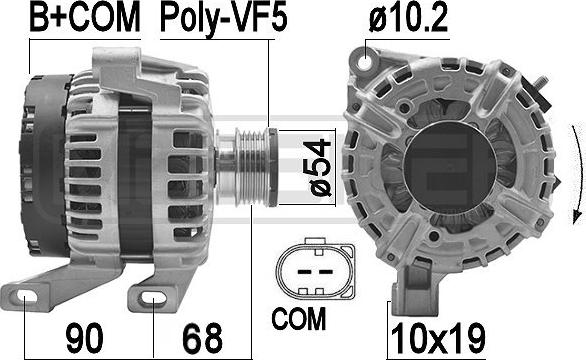 ERA 210852 - Alternator furqanavto.az