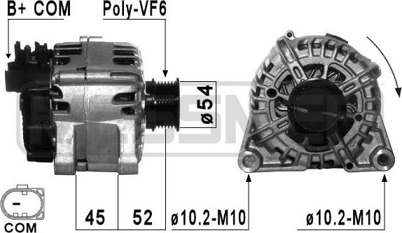 ERA 210860 - Alternator furqanavto.az