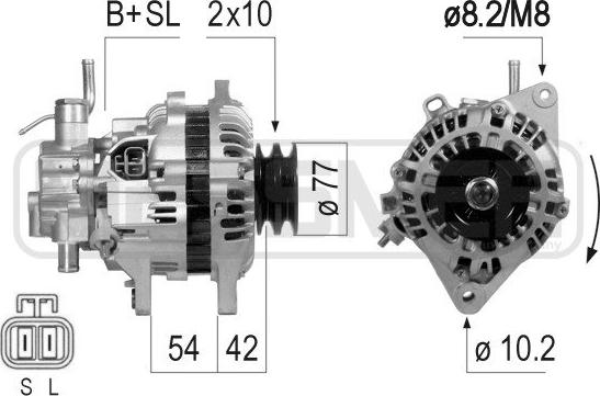 ERA 210801 - Alternator furqanavto.az