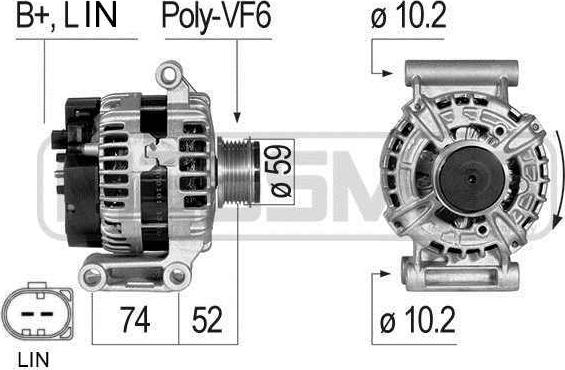 ERA 210835 - Alternator furqanavto.az