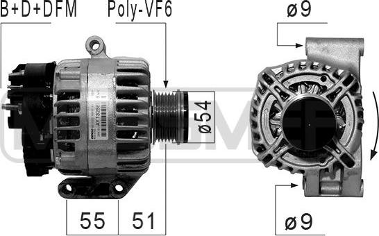 ERA 210833 - Alternator furqanavto.az