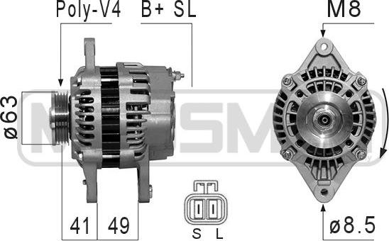 ERA 210837A - Alternator furqanavto.az