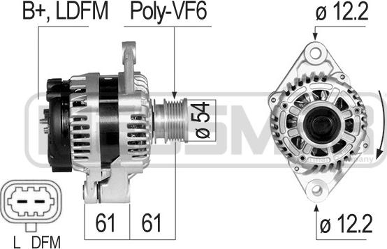 ERA 210826A - Alternator furqanavto.az