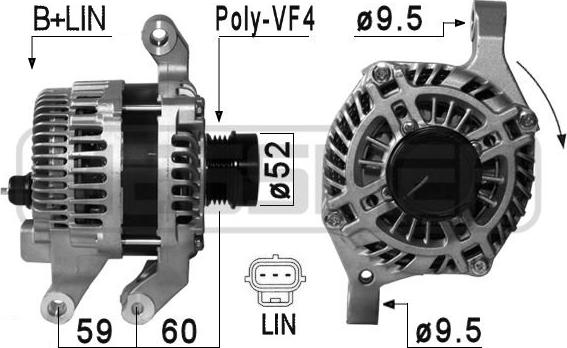 ERA 210879 - Alternator furqanavto.az