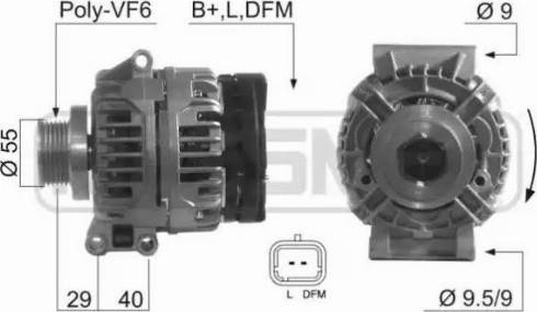 ERA 210397 - Alternator furqanavto.az