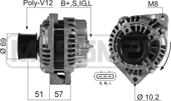 ERA 210341 - Alternator furqanavto.az