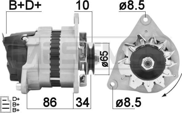 ERA 210343A - Alternator furqanavto.az