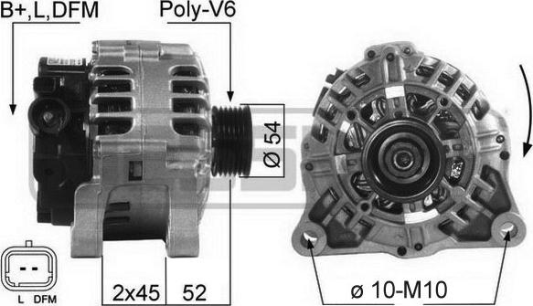 ERA 210347 - Alternator furqanavto.az