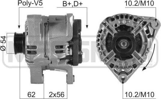 ERA 210356R - Alternator furqanavto.az