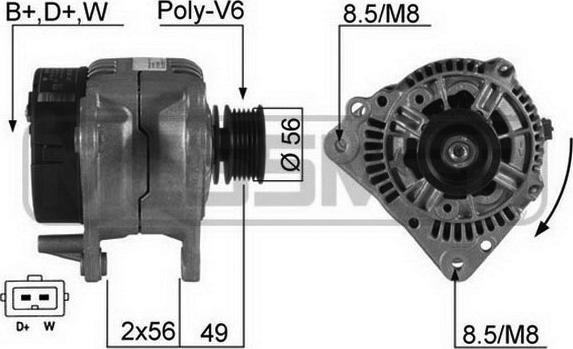 ERA 210350 - Alternator furqanavto.az