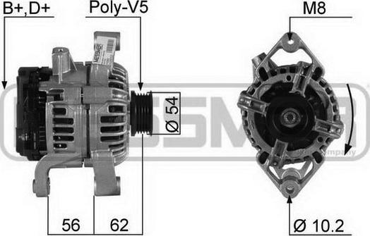 ERA 210352 - Alternator furqanavto.az