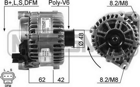 ERA 210364 - Alternator furqanavto.az