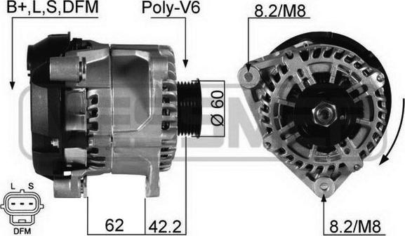 ERA 210365 - Alternator furqanavto.az