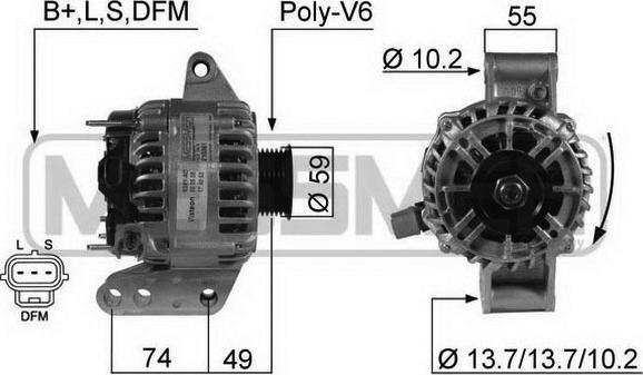 ERA 210361 - Alternator furqanavto.az