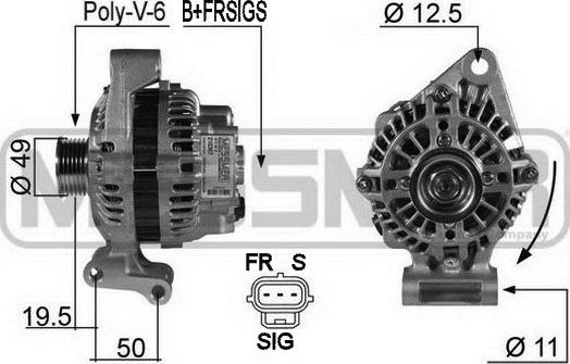 ERA 210367 - Alternator furqanavto.az