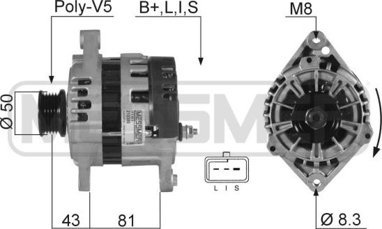 ERA 210389A - Alternator furqanavto.az