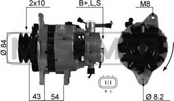 ERA 210334 - Alternator furqanavto.az