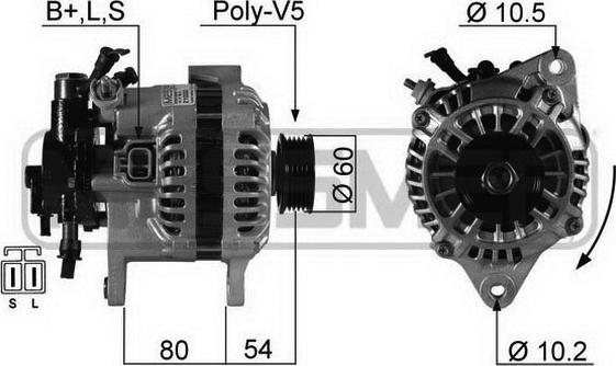 ERA 210333 - Alternator furqanavto.az