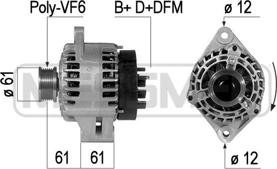 ERA 210325R - Alternator furqanavto.az