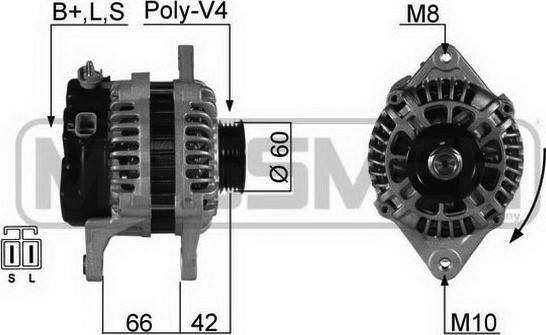 ERA 210370 - Alternator furqanavto.az