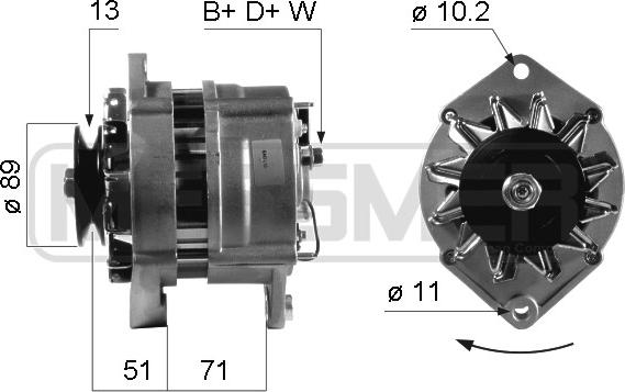 ERA 210297 - Alternator furqanavto.az