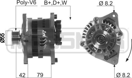 ERA 210253A - Alternator furqanavto.az