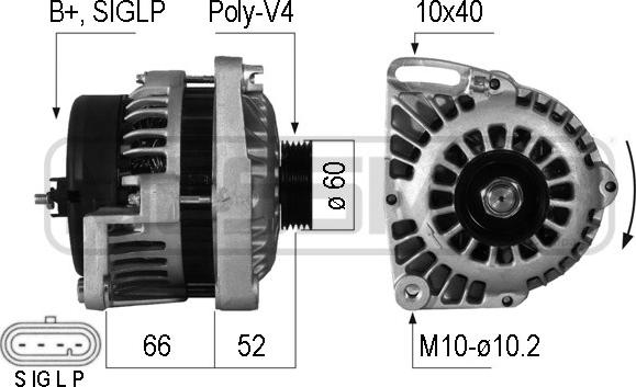 ERA 210206A - Alternator furqanavto.az