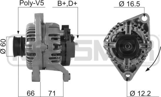 ERA 210201R - Alternator furqanavto.az