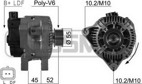 ERA 210207R - Alternator furqanavto.az