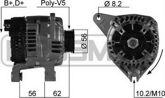 ERA 210218R - Alternator furqanavto.az