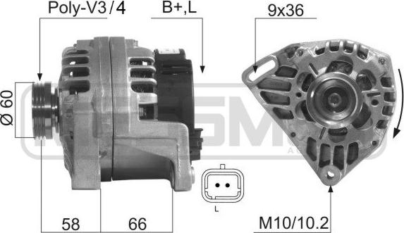 ERA 210286 - Alternator furqanavto.az